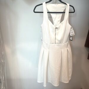 White sheath dress from Guess